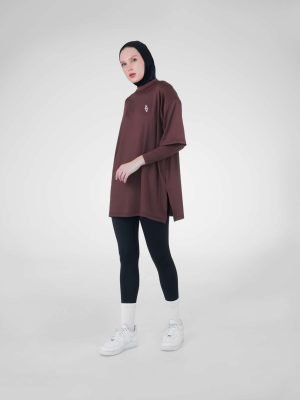 Modest Essential Training Top - Espresso2