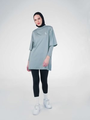 Modest Essential Training Top - Ice Green5